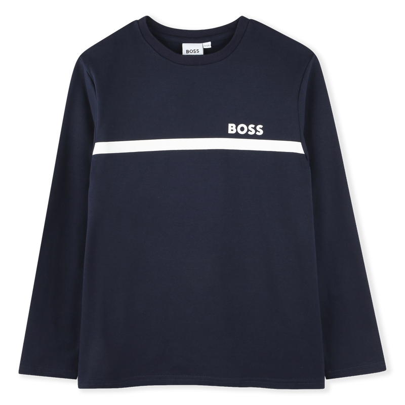 TEE-SHIRT MANCHES LONGUES BOSS 
                        GARCON