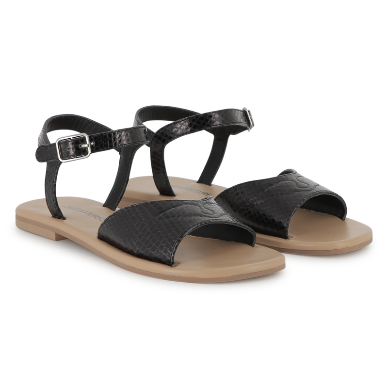 Sandales en cuir à boucle ZADIG & VOLTAIRE 
                    FILLE