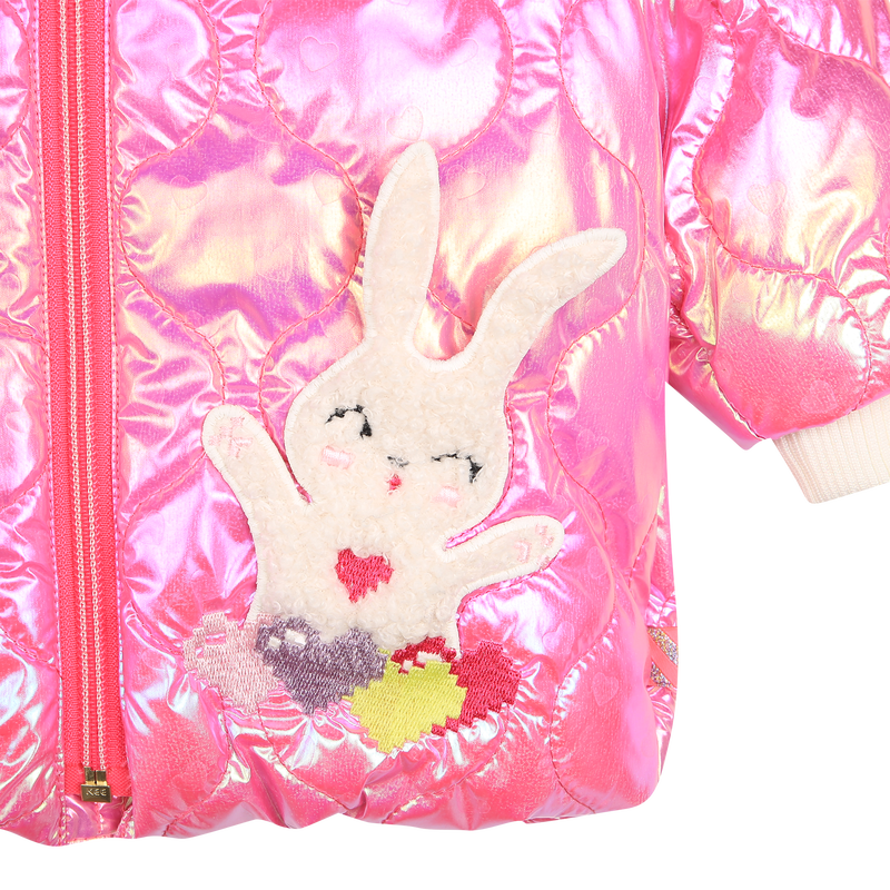 Doudoune brillante à capuche BILLIEBLUSH 
                    FILLE