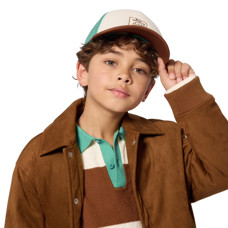 Polo en tricot KIDS AROUND 
                        GARCON