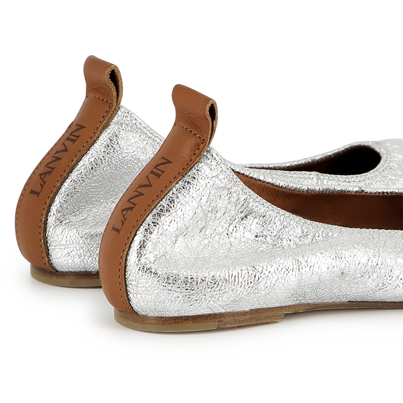 Ballerines en cuir LANVIN 
                    FILLE