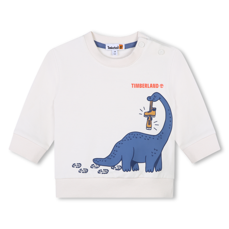 Sweat-shirt molletonn&eacute; TIMBERLAND 
                        GARCON