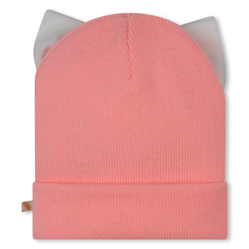 Bonnet à noeud et pompons BILLIEBLUSH 
                    FILLE