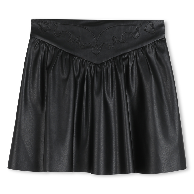 Jupe courte simili brodée ZADIG & VOLTAIRE 
                    FILLE