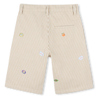 Bermuda ray&eacute; avec badges KENZO KIDS 
                    GARCON