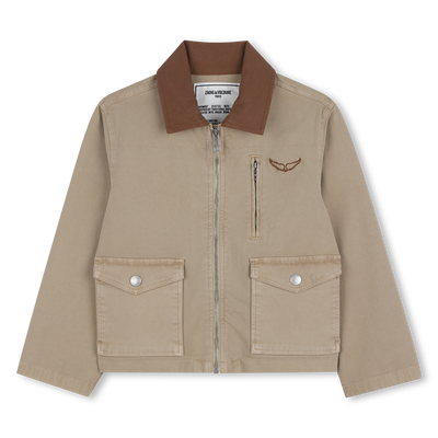 VESTE ZIPP&Eacute;E ZADIG & VOLTAIRE GARCON