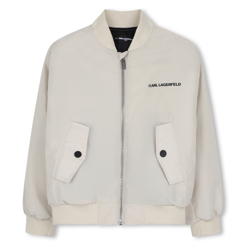 Bomber en toile KARL LAGERFELD KIDS 
                        GARCON