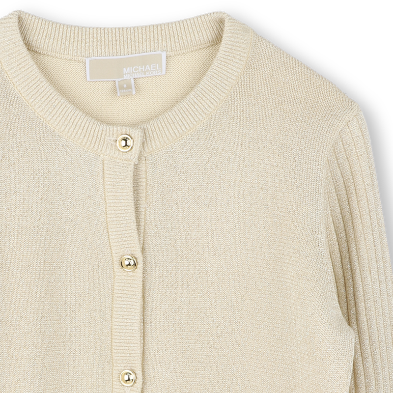 Cardigan de c&eacute;r&eacute;monie tricot MICHAEL KORS 
                        FILLE