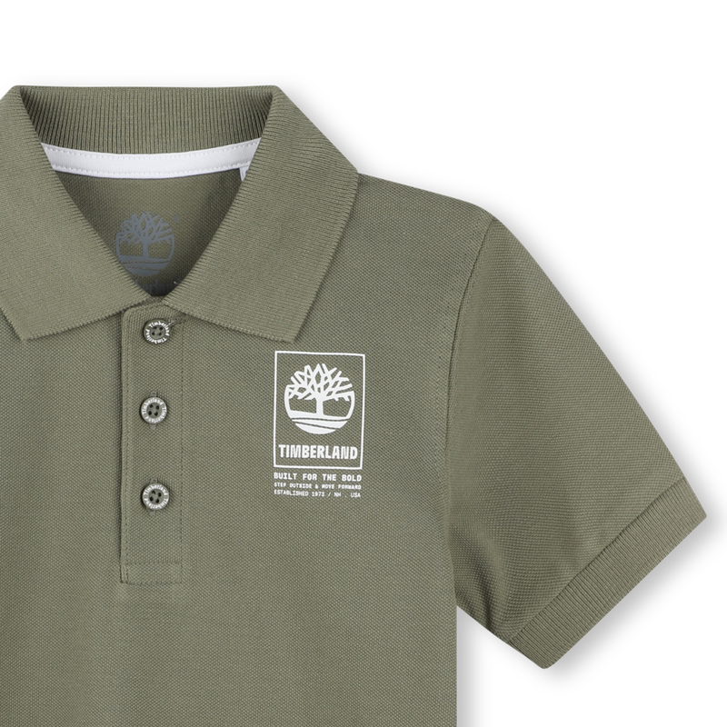 Polo avec sigle poitrine TIMBERLAND 
                    GARCON