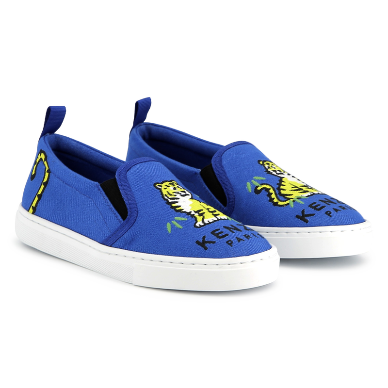 Baskets élastiquées en toile KENZO KIDS 
                    UNISEXE