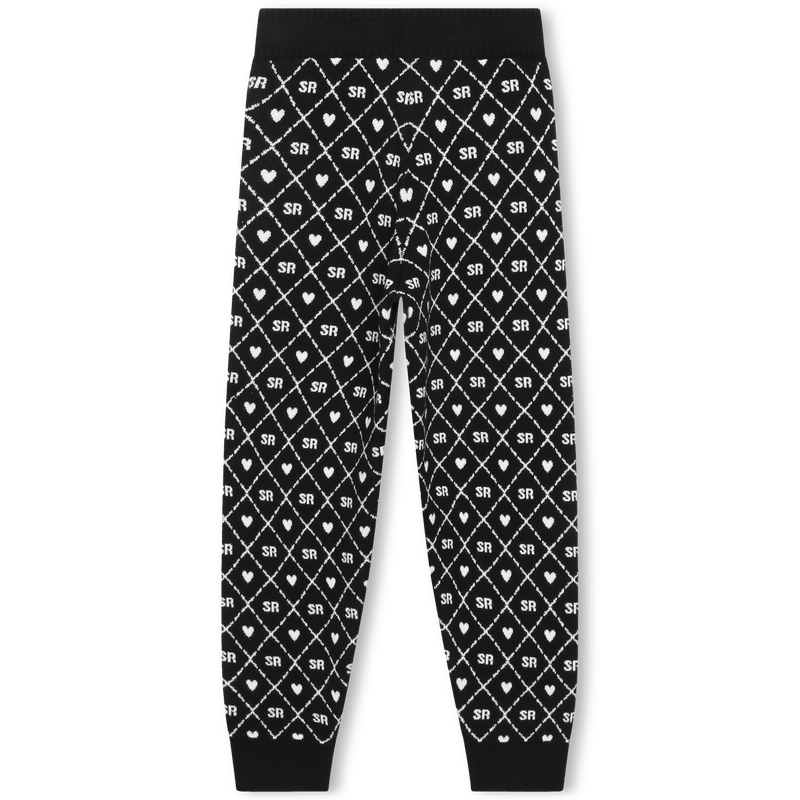 Pantalon tricoté à motifs SONIA RYKIEL 
                    FILLE