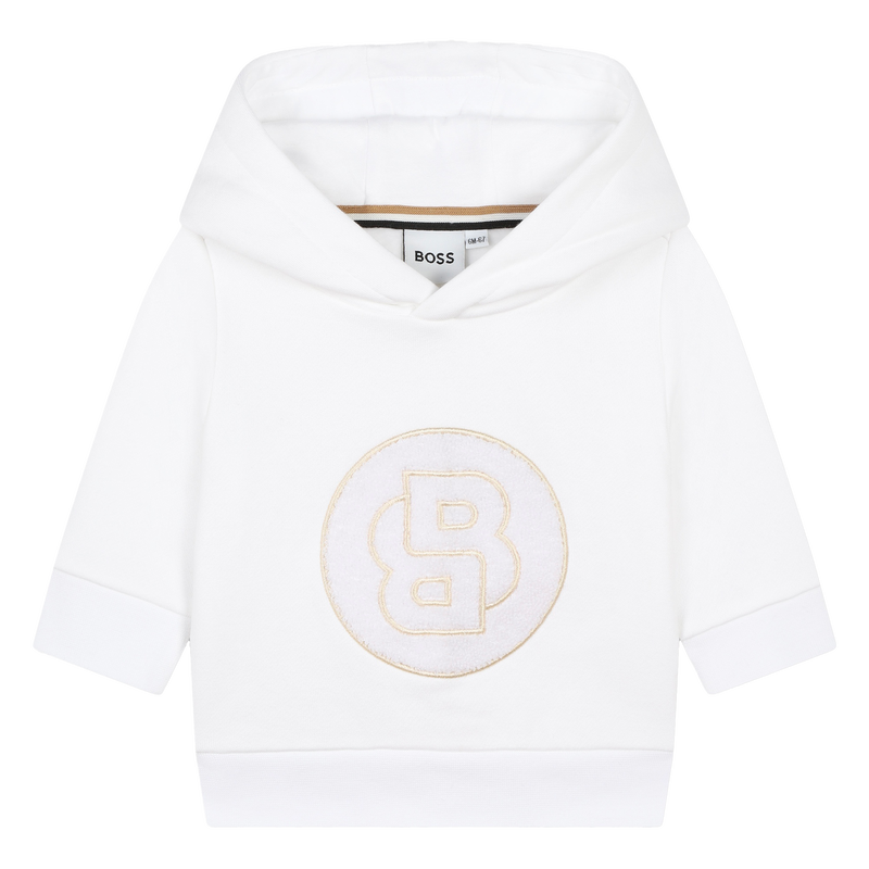 Sweat-shirt en molleton brodé BOSS 
                    GARCON