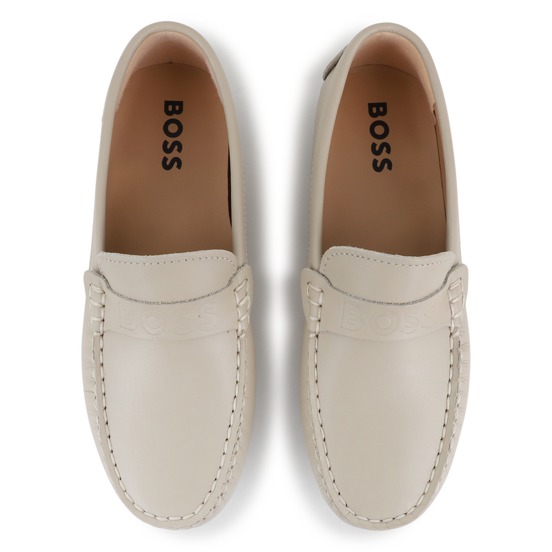 Mocassins en cuir BOSS 
                    GARCON
