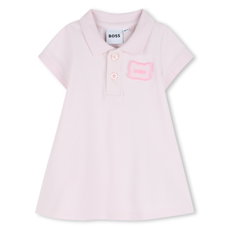 ROBE FERMETURE BOUTONN&Eacute;E BOSS 
                        FILLE