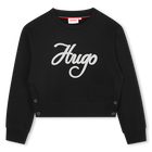 Sweat-shirt col rond Hugo 
                    FILLE