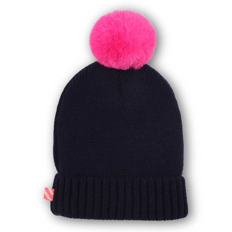 Bonnet tricot avec pompon BILLIEBLUSH 
                    FILLE