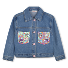 Veste en jean orn&eacute;e de sequins BILLIEBLUSH 
                    FILLE
