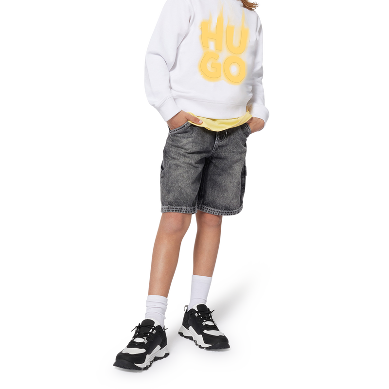 Sweat-shirt &agrave; capuche Hugo 
                        GARCON