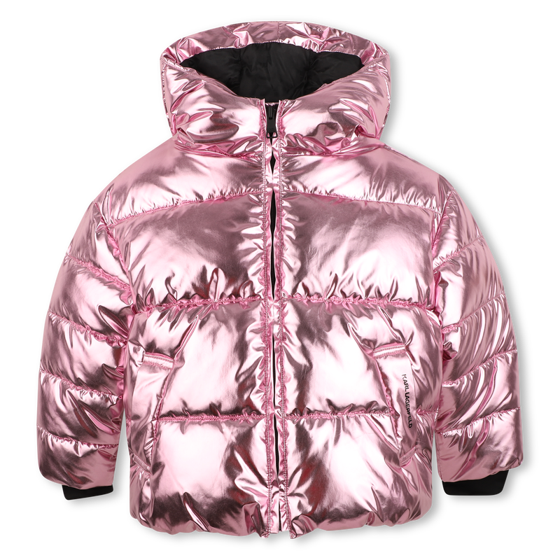 Doudoune &agrave; capuche KARL LAGERFELD KIDS 
                        FILLE
