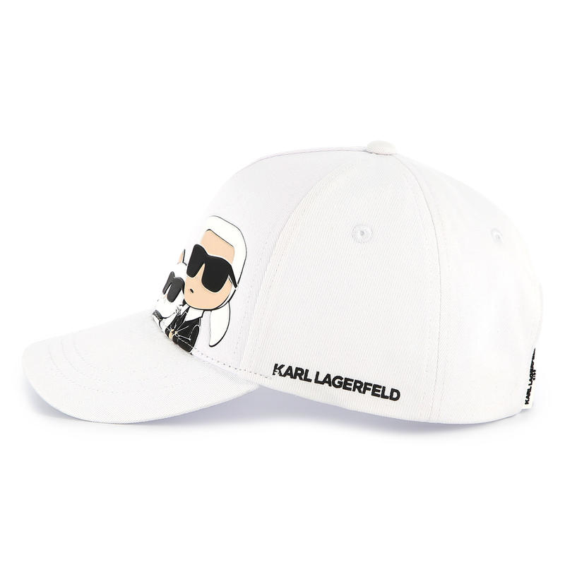 Casquette imprimée réglable KARL LAGERFELD KIDS 
                    FILLE