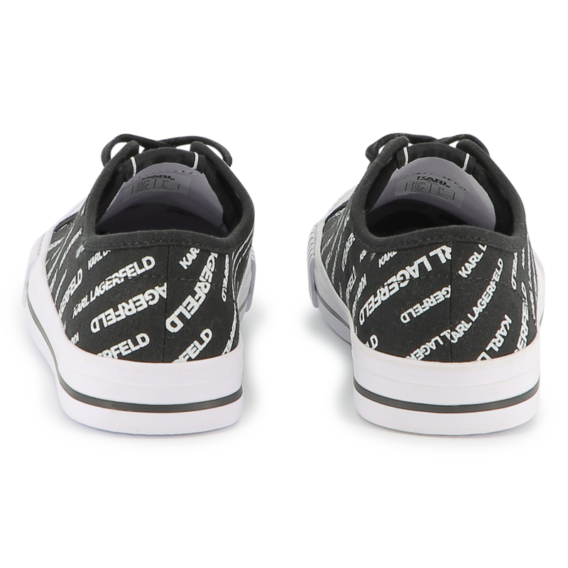 Baskets à lacets imprimé siglé KARL LAGERFELD KIDS 
                    GARCON