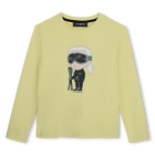 Tee-shirt manches longues KARL LAGERFELD KIDS 
                    GARCON