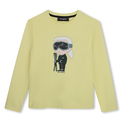 Tee-shirt manches longues KARL LAGERFELD KIDS GARCON