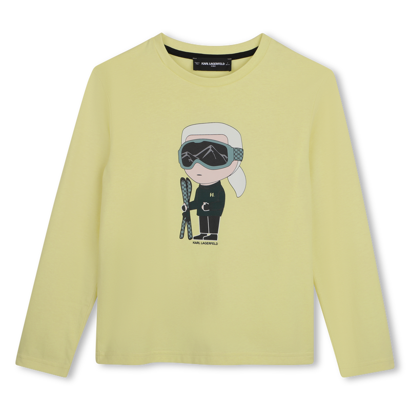 Tee-shirt manches longues KARL LAGERFELD KIDS 
                        GARCON