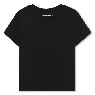 T-shirt à manches courtes KARL LAGERFELD KIDS FILLE