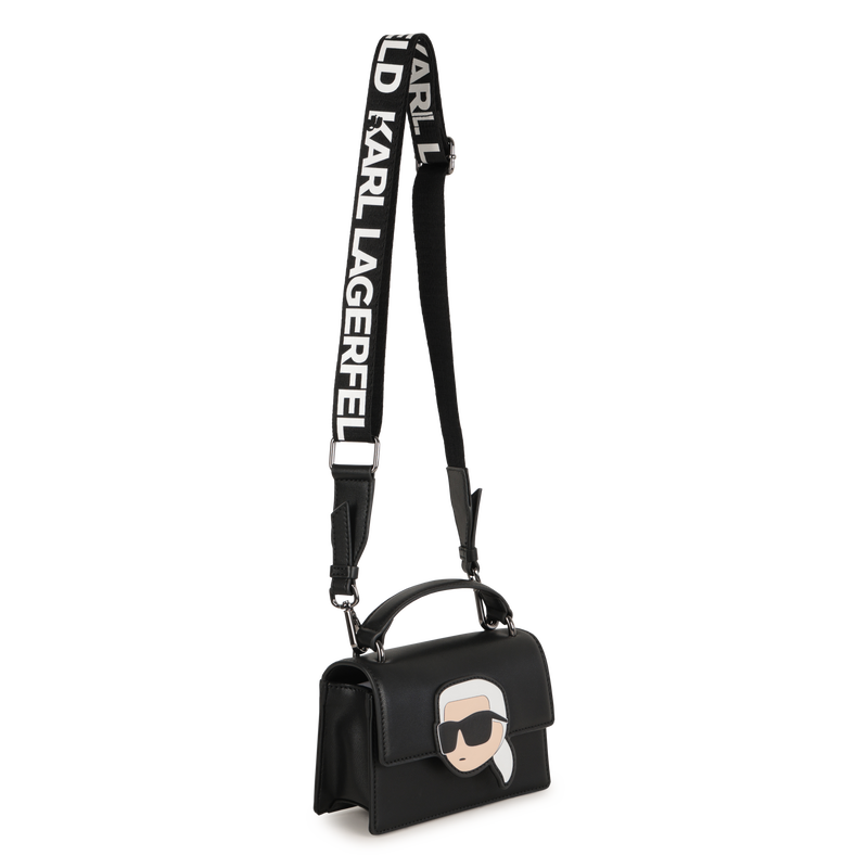 Sac à main en textile enduit grain fin KARL LAGERFELD KIDS 
                    FILLE