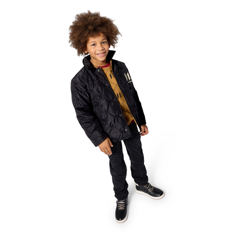 Doudoune r&eacute;versible KARL LAGERFELD KIDS 
                        GARCON