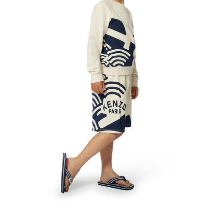 Bermuda avec imprim&eacute;s sigl&eacute;s KENZO KIDS GARCON