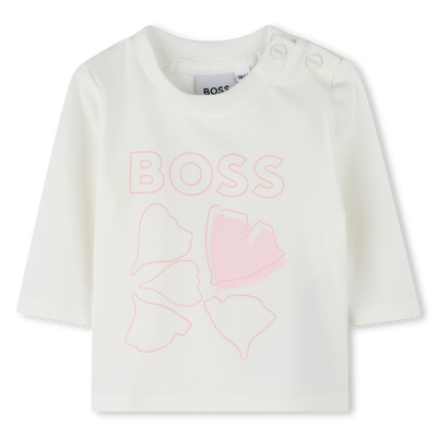 T-shirt imprimé pétales BOSS FILLE