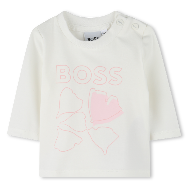 T-shirt imprimé pétales BOSS 
                    FILLE