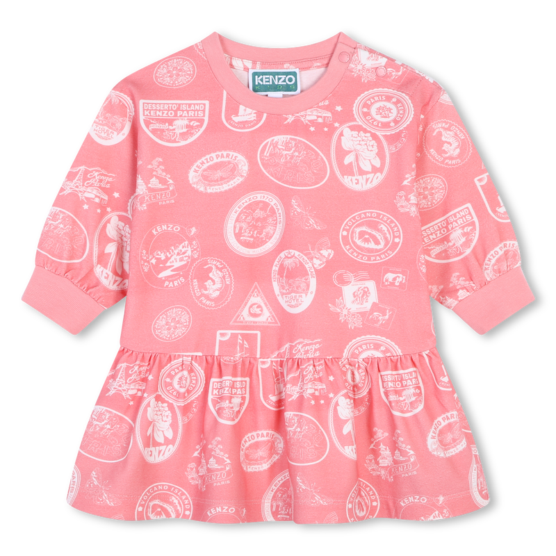 Robe &agrave; manches longues KENZO KIDS 
                        FILLE