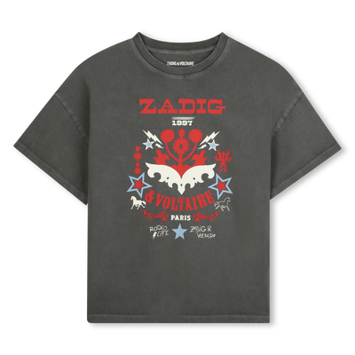 T-shirt oversize imprimé ZADIG & VOLTAIRE FILLE