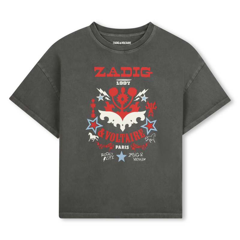T-shirt oversize imprimé ZADIG & VOLTAIRE 
                    FILLE