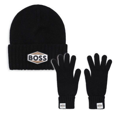 Ensemble bonnet et gants BOSS GARCON