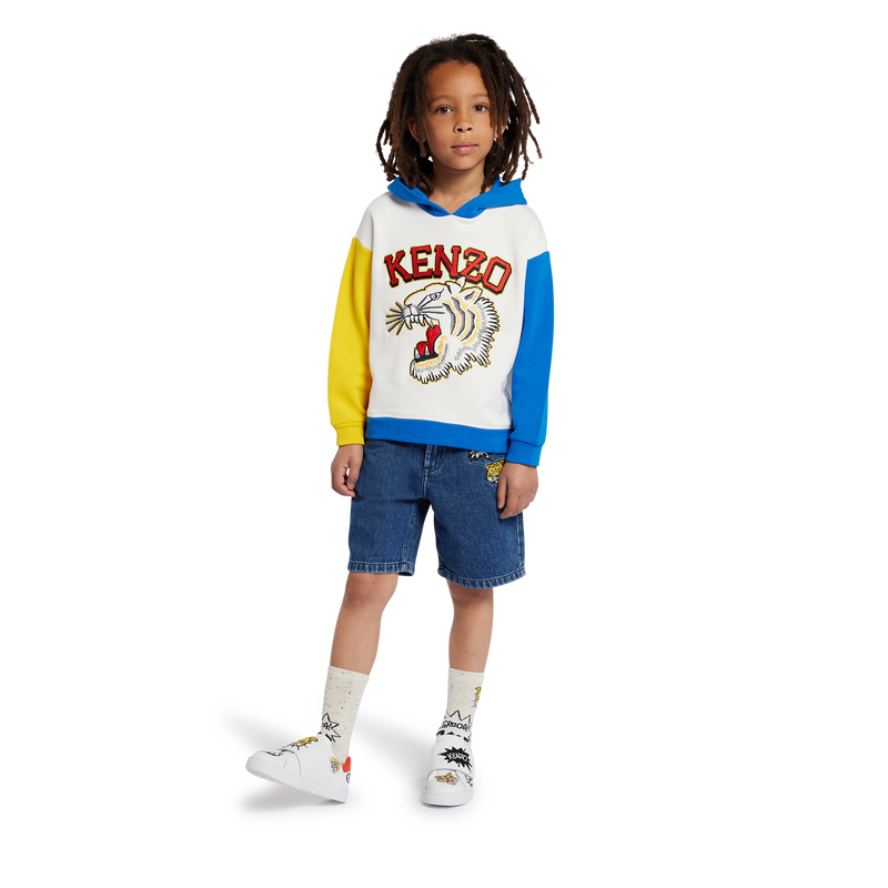 Sweat-shirt molletonné coton KENZO KIDS 
                    GARCON