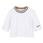 Ensemble salopette et tee-shirt BOSS 
                    GARCON