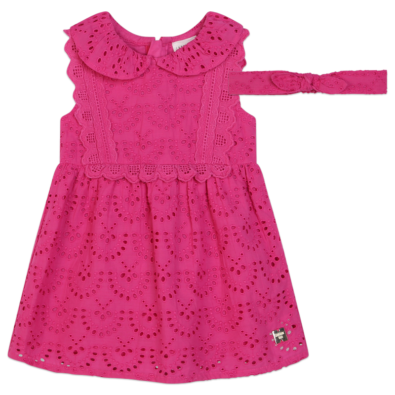 Robe et bandeau uni CARREMENT BEAU 
                    FILLE