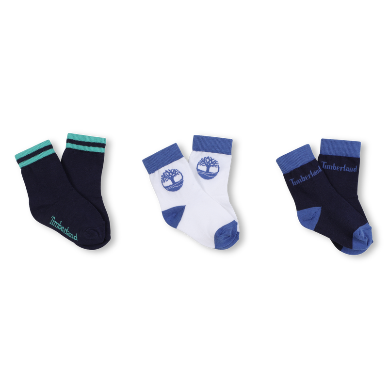 Chaussettes jacquard lot de 3 TIMBERLAND 
                    GARCON