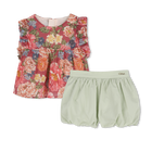 Ensemble top + culotte bouffante CHLOE 
                    FILLE