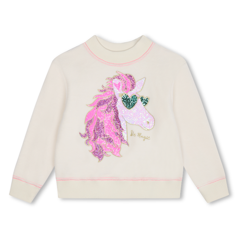 Sweat-shirt en molleton BILLIEBLUSH 
                        FILLE