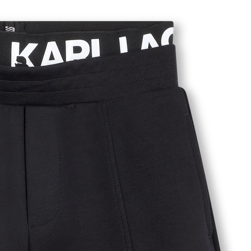 Bermuda en double jersey KARL LAGERFELD KIDS 
                    GARCON