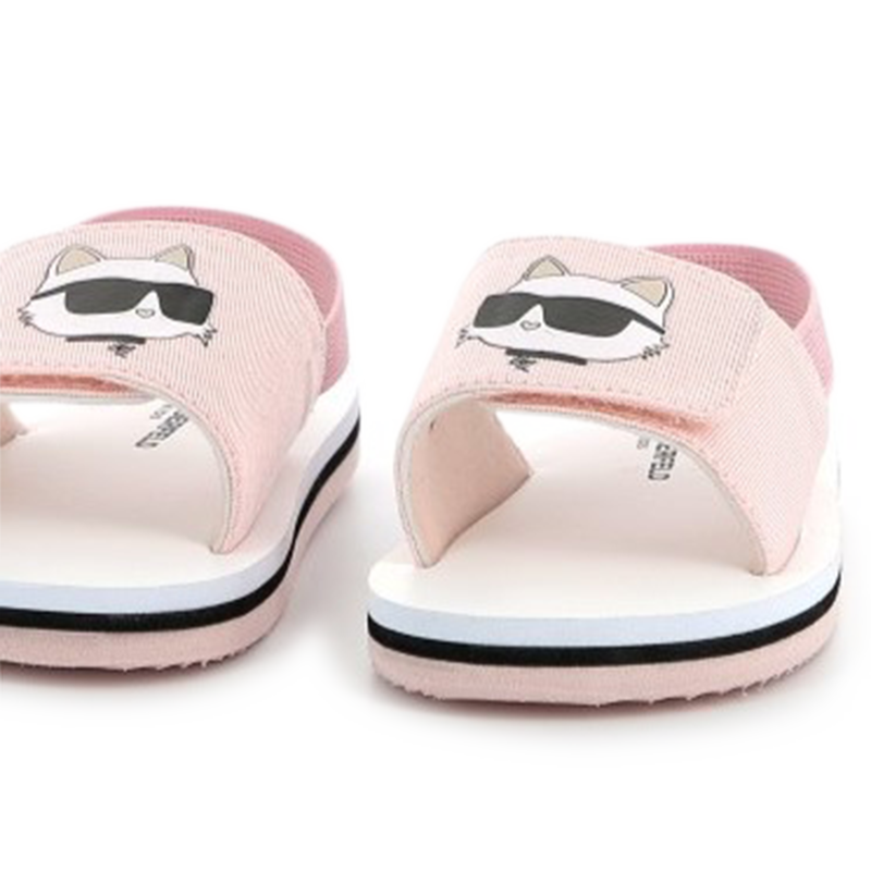 Sandales l&eacute;g&egrave;res &agrave; fermeture KARL LAGERFELD KIDS 
                        UNISEXE