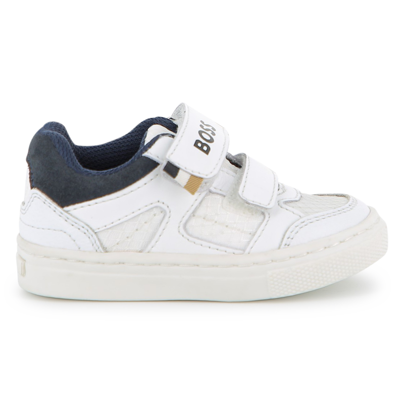 BASKETS &Agrave; BANDES AUTO AGRIPPANTES BOSS 
                        GARCON