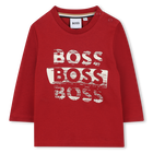 T-shirt &agrave; manches longues BOSS 
                    GARCON