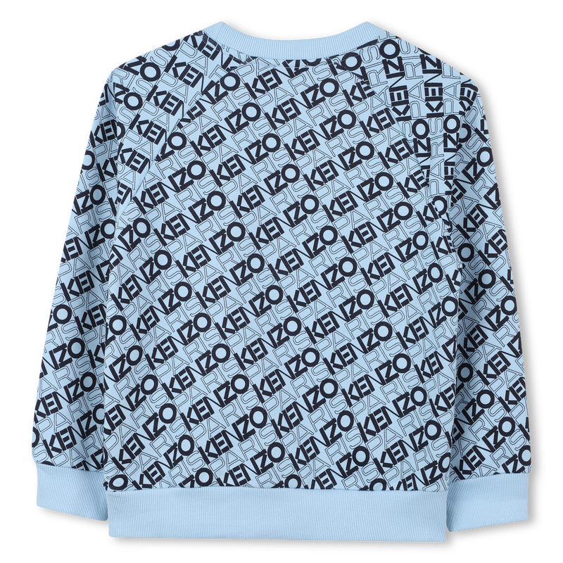 Sweat-shirt imprim&eacute; coton KENZO KIDS 
                        GARCON