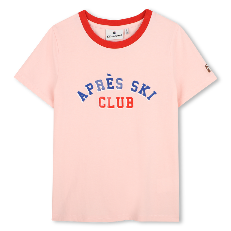Tee-shirt manches courtes KIDS AROUND 
                        FILLE